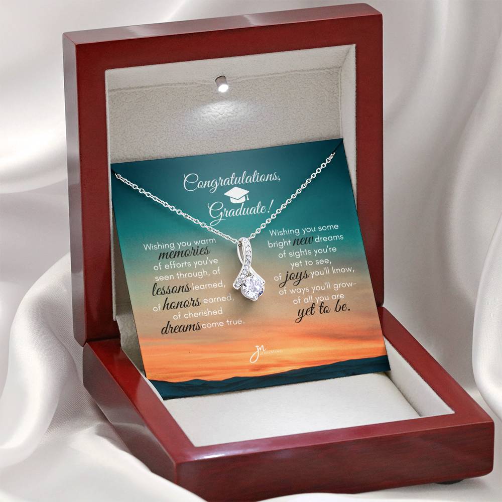 Alluring Beauty Graduation Necklace - Bright New Dreams