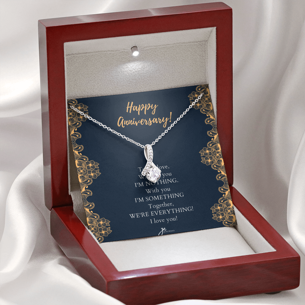 Alluring Beauty Anniversary Necklace - Together, We're Everything