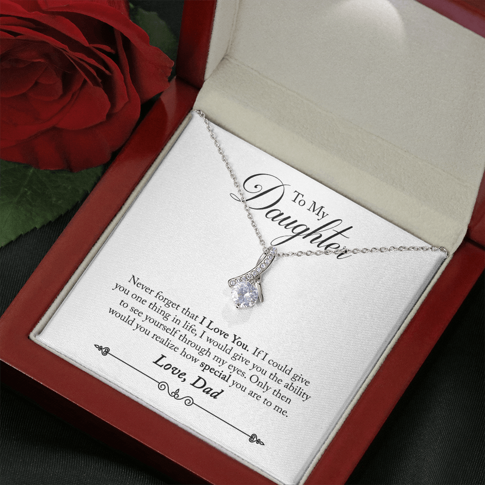 Never Forget That I Love You Alluring Beauty Necklace