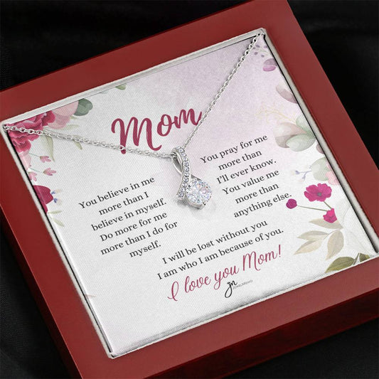 Mom Alluring Beauty Necklace - Lost Without You