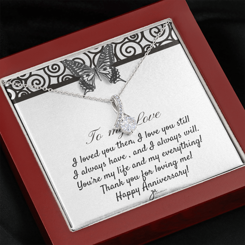 Alluring Beauty Anniversary Necklace - To My Love