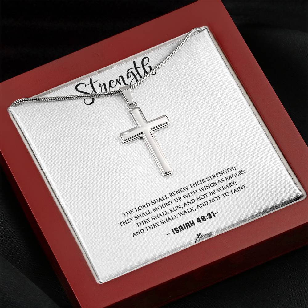 Cross Necklace - Strength