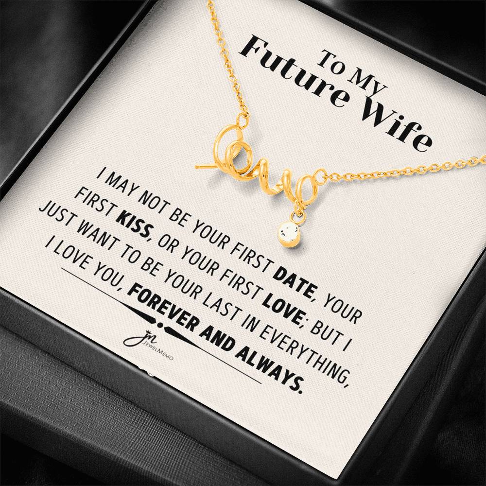 To My Future Wife Necklace - Forever And Always